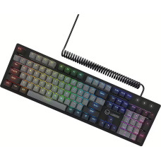 Lorgar Azar 514 Wired mechanical gaming keyboard RGB backlight 1680000 color variations 18 modes keys number: 104 50M clicks linear