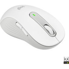 Logitech Mouse M650 L White-Gray Left (910-006240)