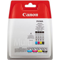 Canon CLI-571 C/M/Y/BK + 50x PP-201 ink (351203740)