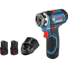 Bosch GSR 12V-15 FC 12 V drill/driver 2 x 2 Ah battery pack (06019F6001)