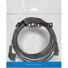 Lanberg Kabel zasilający Lanberg CEE 7/7 - IEC 320 C13, 5m, czarny (CA-C13C-11CC-0050-BK)