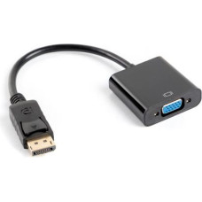 Lanberg Adapter AV Lanberg DisplayPort - D-Sub (VGA) czarny (AD-0002-BK)