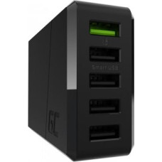 Green Cell ChargeSource 5 5x USB-A 2.4 A Charger (CHARGC05)
