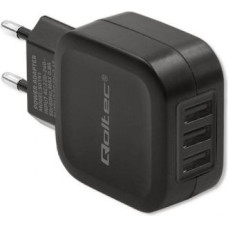 Qoltec Charger 3x USB-A 3.4 A (50191)