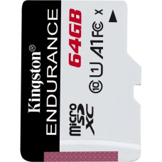 Kingston Endurance MicroSDXC 64 GB Class 10 UHS-I/U1 A1 card (SDCE/64GB)