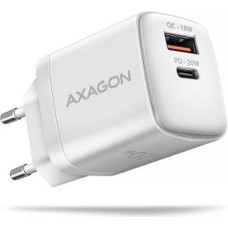 Axagon ACU-PQ20W PD&QC wall charger 20W white