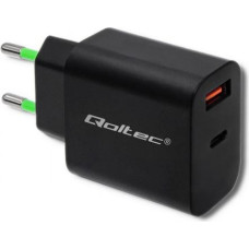 Qoltec Charger 1x USB-A 1x USB-C 3 A (51713)