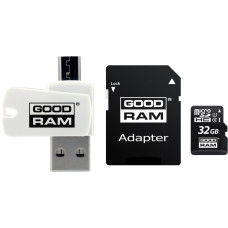 Goodram Karta GoodRam All in One MicroSDHC 32 GB Class 10 UHS-I/U1  (M1A4-0320R12)