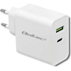 Qoltec Charger 1x USB-A 1x USB-C 3 A (51718)