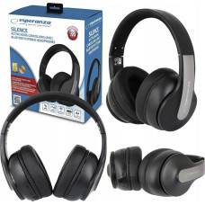 Esperanza EH240 Bluetooth headphones Headband, Black