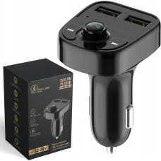 Extralink Transmiter FM do samochodu z funkcją ładowania Smart Life 2xUSB-A czarny