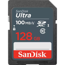 Sandisk Ultra SDXC 128 GB Class 10 UHS-I/U1 card (SDSDUNR-128G-GN3IN)