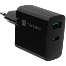 Natec Ribera GAN 1x USB-A 1x USB-C 45W Charger (NUC-2143)