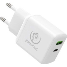 Rebeltec Mains charger two ports USB-C + USB-A H200 TURBO QC3.0 + PD20W