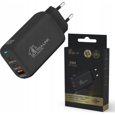 Extralink Ładowarka Smart Life Fast Charger 65W GaN 2x USB-C, USB-A