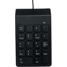 Gembird KLAWIATURA NUMERYCZNA KPD-U-03 USB, US LAYOUT, 18 KLAWISZY, CZARNA