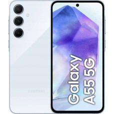 Samsung Galaxy A55 5G 8/128GB Blue - Awesome Iceblue (SM-A556BLB) smartphone.
