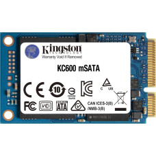 Kingston Dysk SSD Kingston KC600 1TB mSATA SATA III (SKC600MS/1024G)