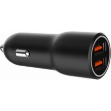 Gembird Ładowarka samochodowa 2xUSB-A QC3.0 36W czarna