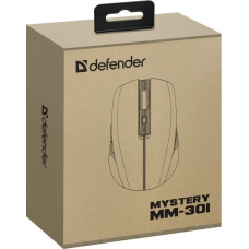 Defender Wireless mouse MYSTERY MM-301 optical 1600dpi 2.4 GHz + Bluetooth purple battery silent