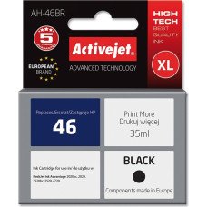 Activejet AH-46BR black ink for HP printer (replacement for HP 46 CZ637AE) Premium.