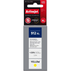 Activejet Tusz Activejet Tusz Activejet AH-912YRX (zamiennik HP 912XL 3YL83AE; Premium; 990 stron; żółty)