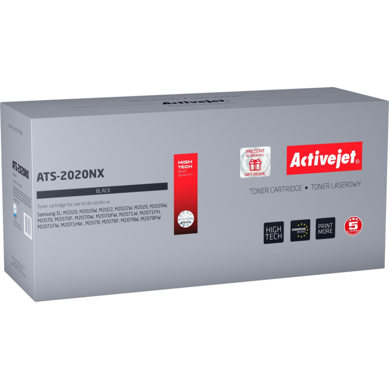 Activejet ATS-2020NX toner do drukarki Samsung; Samsung MLT-D111L, MLTD111L zamiennik; Supreme; 1800 stron; czarny