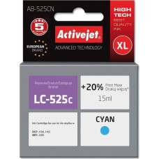 Activejet AB-525CN Ink (replacement Brother LC525C; Supreme; 15 ml; blue)