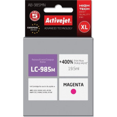 Activejet AB-985MN Ink (Brother LC985M replacement; Supreme; 19,5 ml; red)