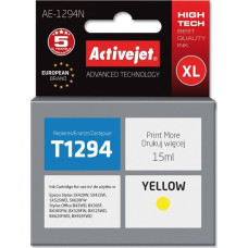 Activejet Ink AE-1294N (replacement Epson T1294; Supreme; 15 ml; yellow)