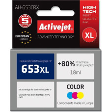Activejet AH-653CRX Ink (Replacement HP 652 F6V24AE; Premium; 320 pages; Color)