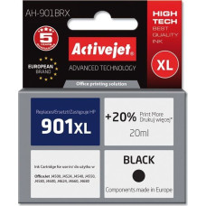 Activejet AH-901BRX Ink (Replacement HP 901XL CC654AE; Premium; 20 ml; black)