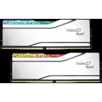 G.skill Pamięć G.Skill Trident Z5 Royal, DDR5, 32 GB, 6400MHz, CL32 (F5-6400J3239G16GX2-TR5S)