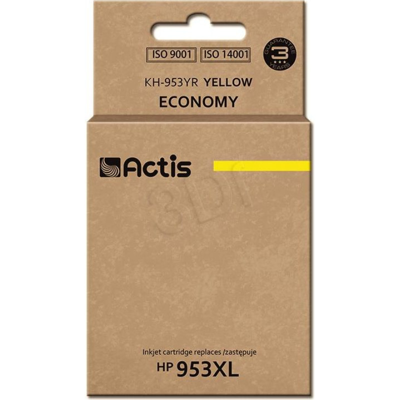 Actis Tusz Actis Tusz KH-953YR / HP 953XL F6U18AE (Yellow)