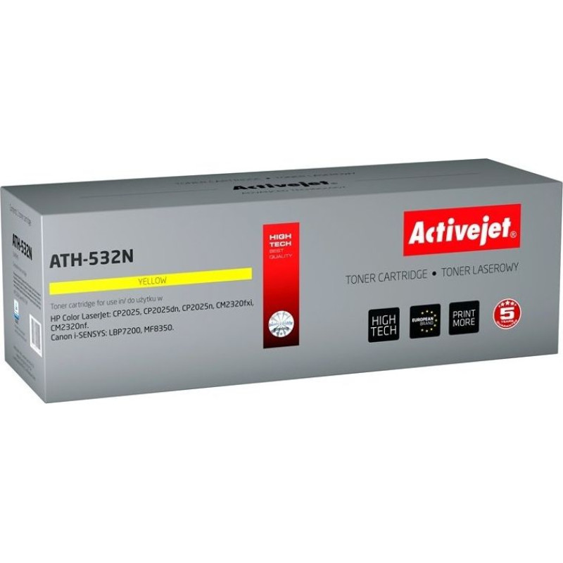 Activejet Toner Activejet Yellow Zamiennik 304A (ATH532N)