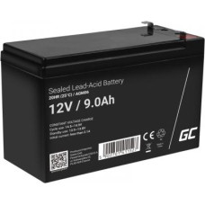 Green Cell 12V/9Ah battery (AGM06)