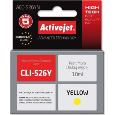 Activejet ACC-526YN Ink (Canon CLI-526Y replacement; Supreme; 10 ml; yellow)