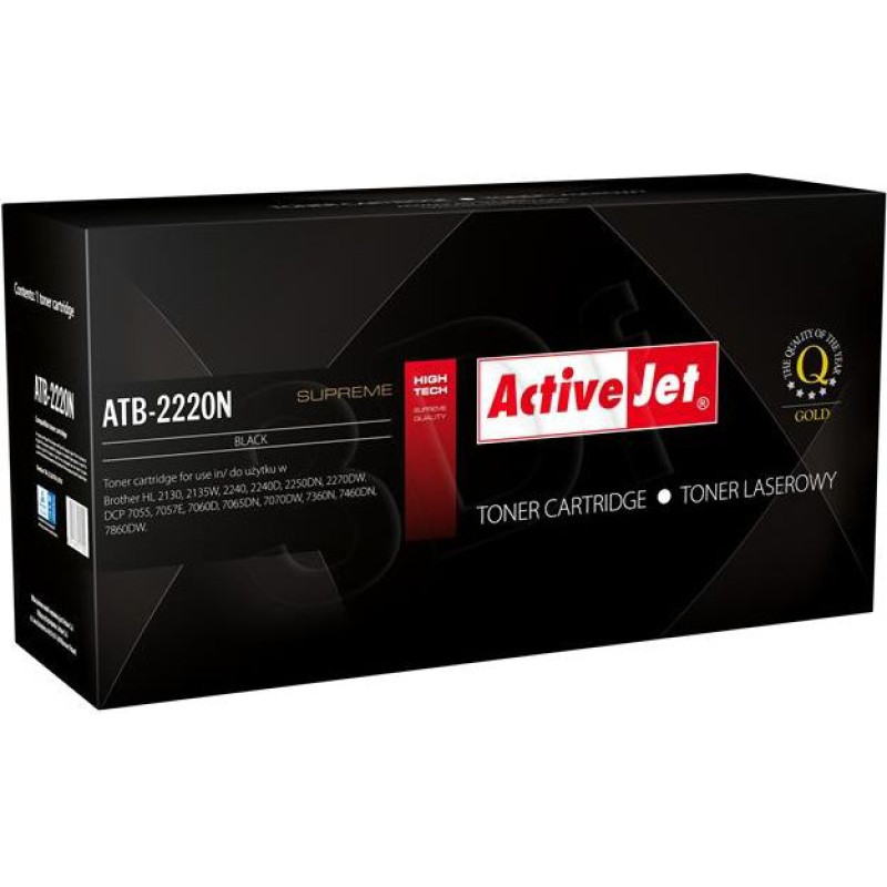 Activejet Toner Activejet ATB-2220N Black Zamiennik TN-2010 (ATB2220N)