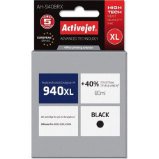 Activejet AH-940BRX Ink (Replacement HP 940XL C4906AE; Premium; 80 ml; black)