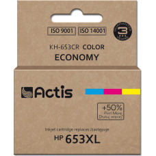 Actis Tusz Actis Tusz Actis KH-653CR (zamiennik HP 653XL 3YM74AE; Premium; 18ml; 300 stron; kolorowy)