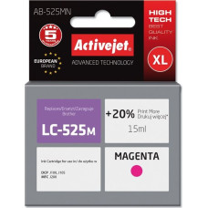 Activejet AB-525MN Ink (replacement Brother LC525M; Supreme; 15 ml; red)