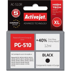 Activejet AC-510R Ink (Canon PG-510 replacement; Premium; 12 ml; black)