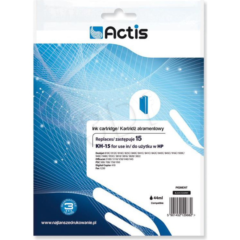 Actis KH-15 Ink (No. 15 C6615N) Black