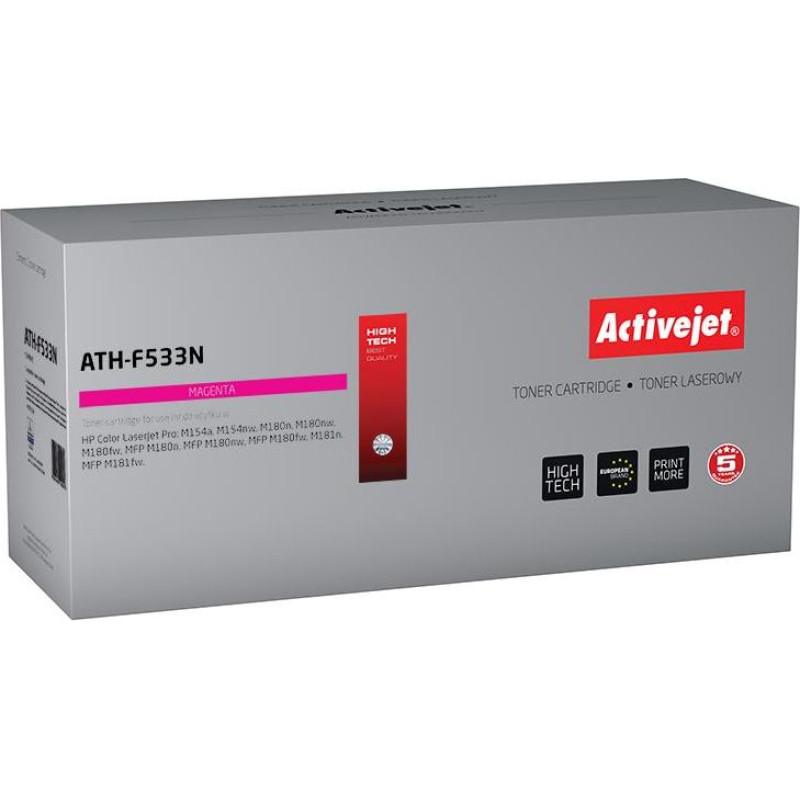 Activejet Toner ATH-F533N Magenta Replacement 205A (ATH-F533N )