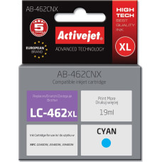 Activejet AB-462CNX Ink (replacement Brother LC-462XLC; Supreme; 19 ml; blue).