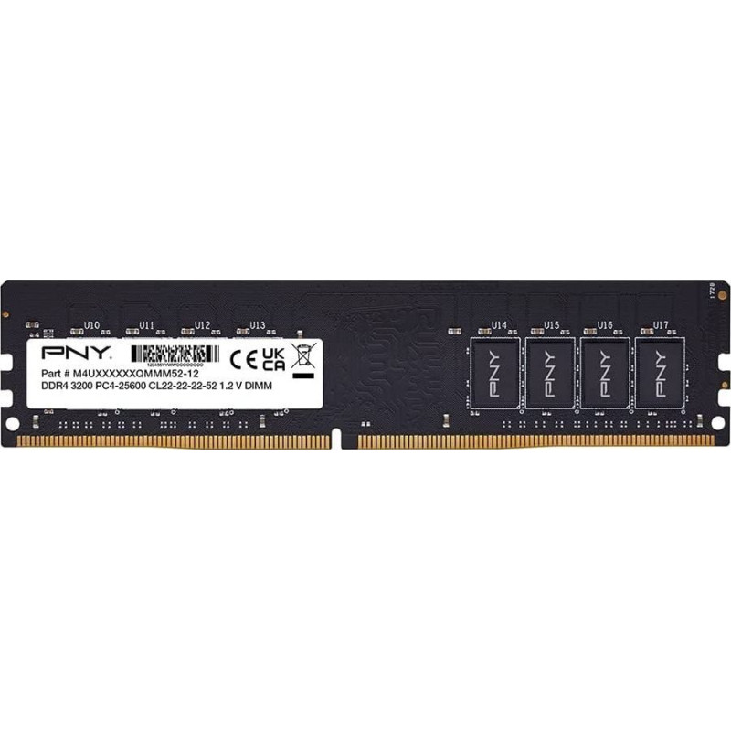 PNY Memory Performance, DDR4, 32 GB, 3200MHz, CL22 (MD32GSD43200-SI)