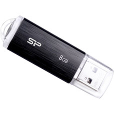 Pamięć flash USB Silicon Power Ultima U02 Pendrive 8 GB USB 2.0 (SP008GBUF2U02V1K) Czarny