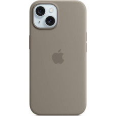Apple Silicone case with MagSafe for iPhone 15 - clay