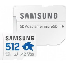 Karta Samsung Pro Plus Sonic The Hedgehog MicroSDXC 512 GB Class 10 UHS-I/U3 A2 V30 (MB-MD512SA/LC1)