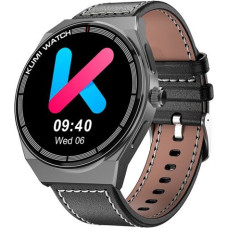 Kumi GT5 Max Smartwatch Black/Brown (KU-GT5M/GY)